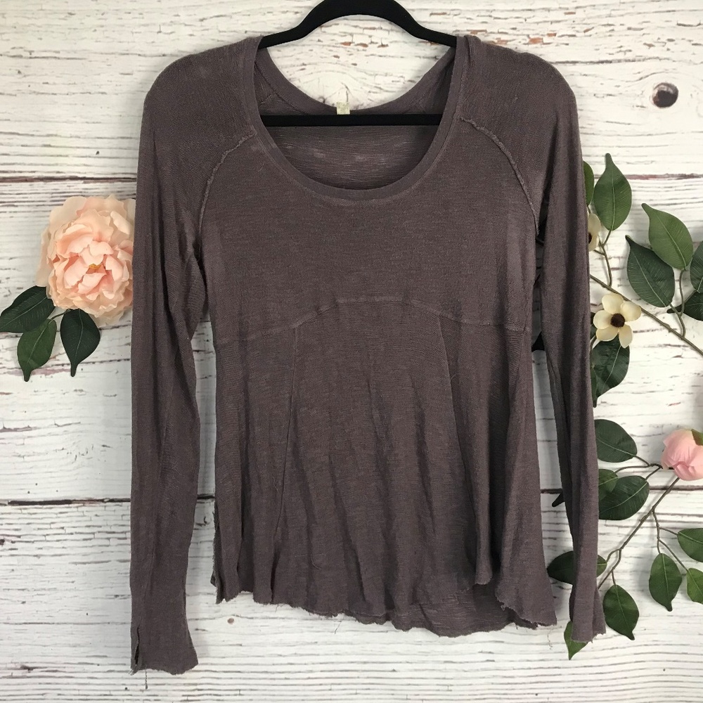 Intimatley Size M Soild Purple Top